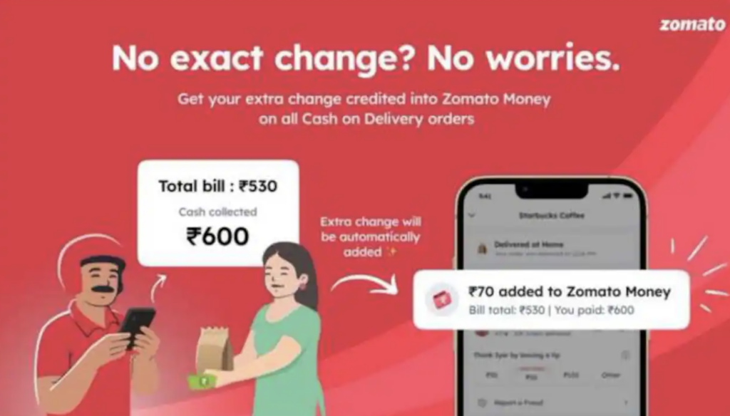 This Is How Zomato Removed The Obstacle Of Change During Cash On Delivery 